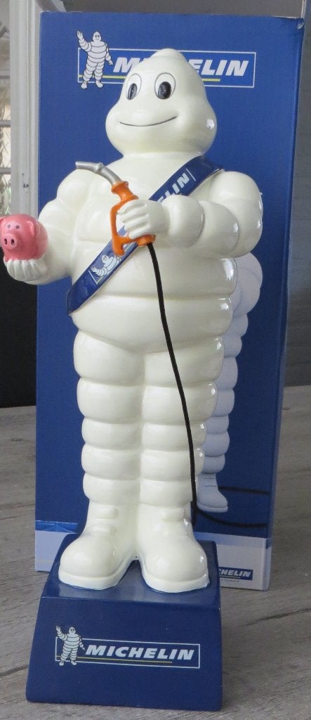 Michelin mannetje Money box spaarpot, Ophalen of Verzenden, Nieuw, Kunststof, Strip- of Tekenfilmfiguur