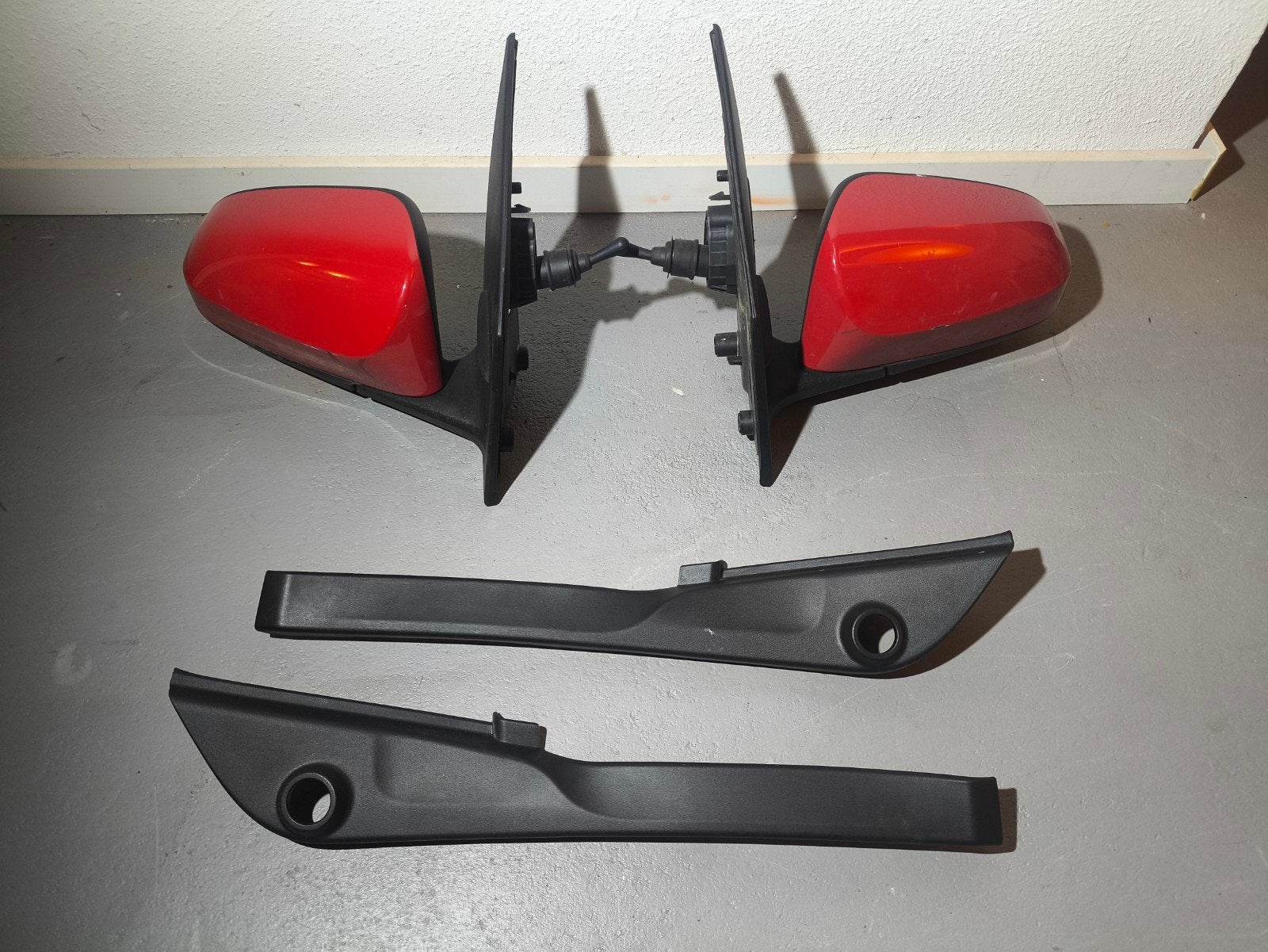 Spiegels Peugeot 108/Citroen c1 Aygo x play 2014-2022 Rood, Auto-onderdelen, Ophalen of Verzenden, Peugeot