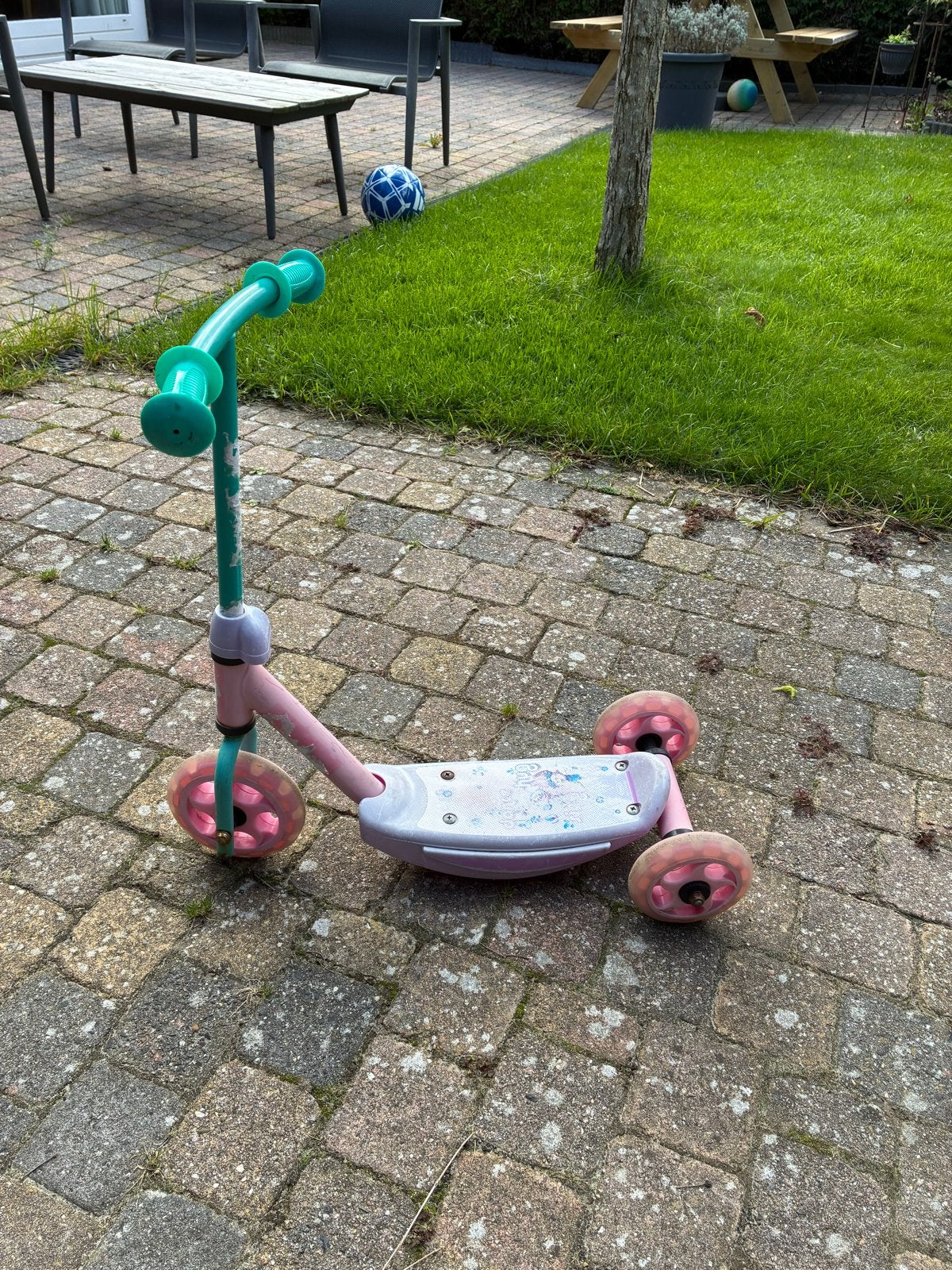 Roze step voor kinderen (2-4 jaar), Ophalen of Verzenden, Gebruikt, Gewone step