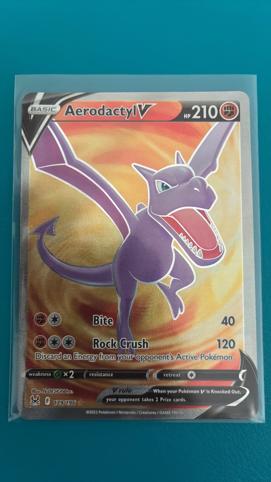 Aerodactyl V 179 - Lost Origin, Ophalen, Zo goed als nieuw