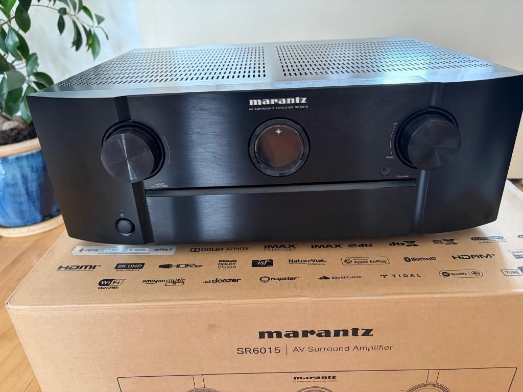 Marantz  SR 6015 als nieuw helemaal compleet in de doos, Audio, Tv en Foto, Versterkers en Receivers, Ophalen, Zo goed als nieuw