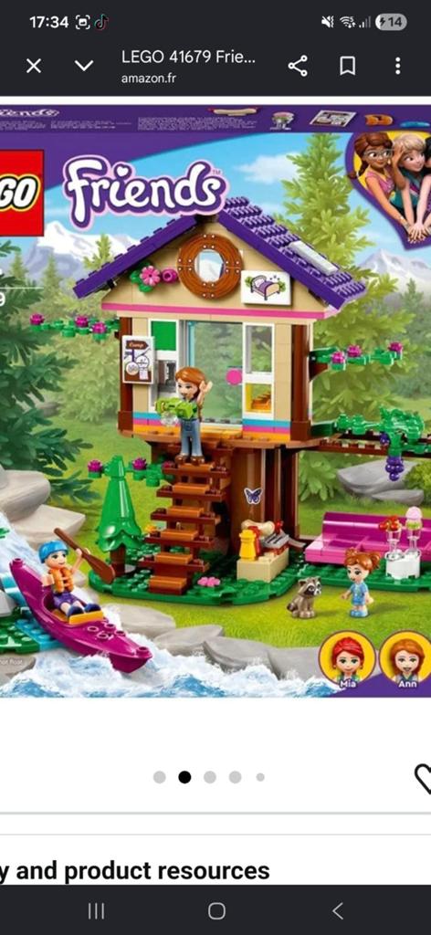 Lego 41679 Forest House, Gebruikt, Lego, Friends, Ophalen of Verzenden