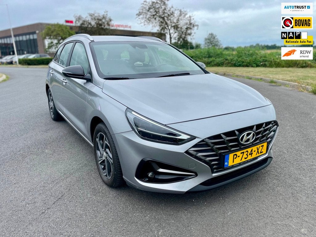 Hyundai I30 Wagon 1.0 T-GDi MHEV Comfort Smart, 1e eig, Geen, Auto's, Hyundai, Voorwielaandrijving, Stof, Gebruikt, Euro 6