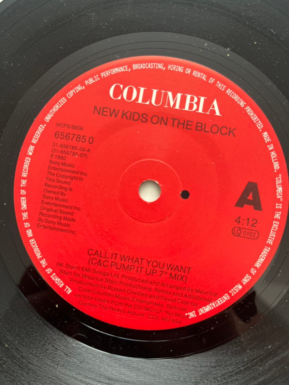 New kids on the block - call it what you want, Ophalen of Verzenden, Zo goed als nieuw, Pop