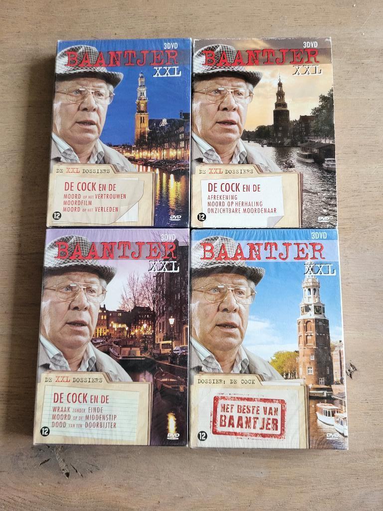 DVD Baantjer XXL dossiers 1,2,3,4 zgan, Cd's en Dvd's, Dvd's | Tv en Series, Alle leeftijden, Ophalen of Verzenden, Zo goed als nieuw