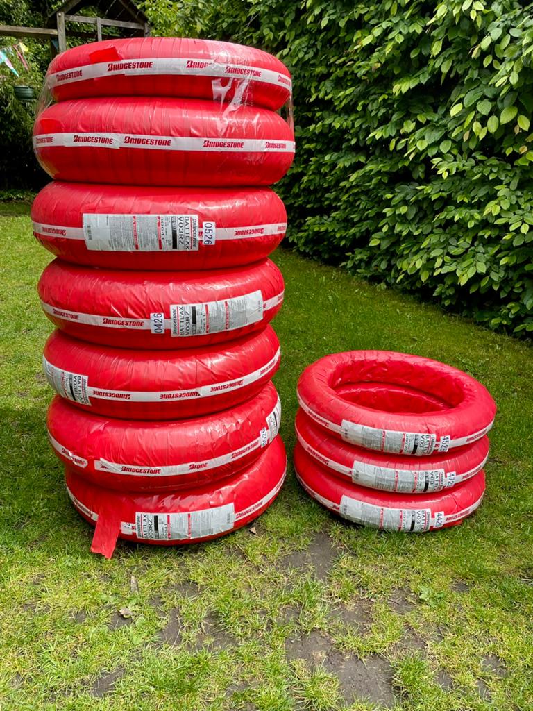 Bridgestone BATTLAX SLICK V03 200/60 MEDIUM, Verzenden, 6 meter of meer, Overige typen, Zo goed als nieuw