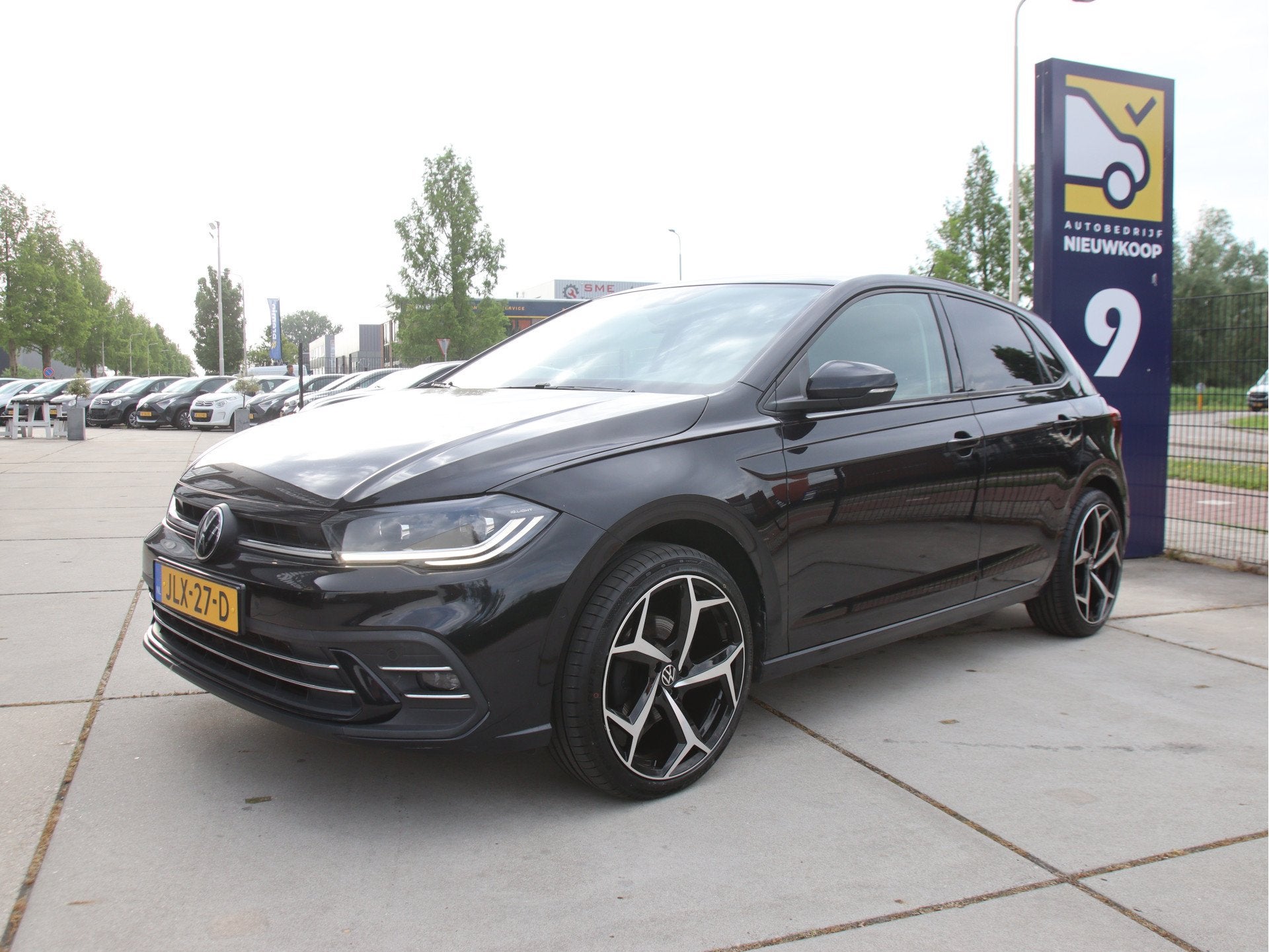 Volkswagen Polo 1.0 TSI Highline DSG Digital Cockpit, Carpla, Stof, Gebruikt, Euro 6, Zwart