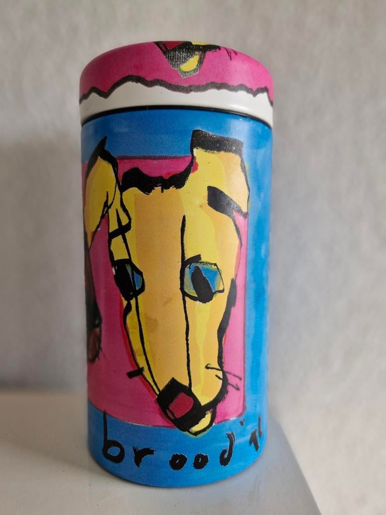 Beschuitbus/Voorraadbus Herman Brood, Ophalen of Verzenden, Zo goed als nieuw
