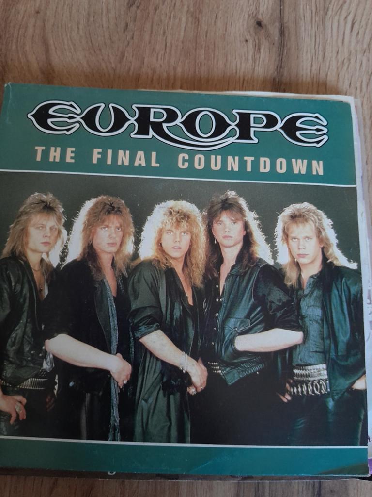 The final countdown 7inch europe, Ophalen of Verzenden, Zo goed als nieuw, Pop