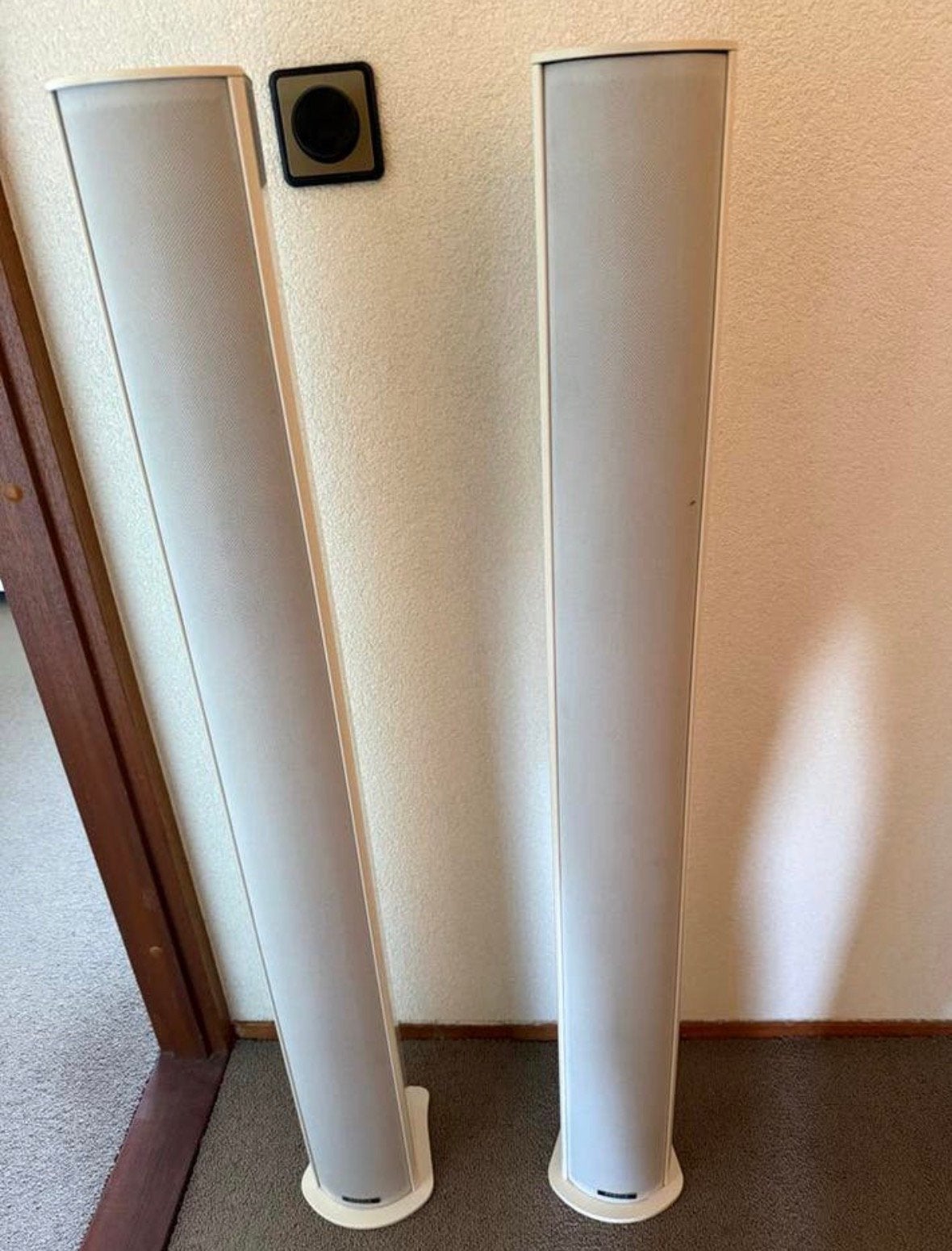 Piega speakers T-micro 6 en sub, Ophalen, 200 cm of meer, 50 tot 100 cm, Zo goed als nieuw