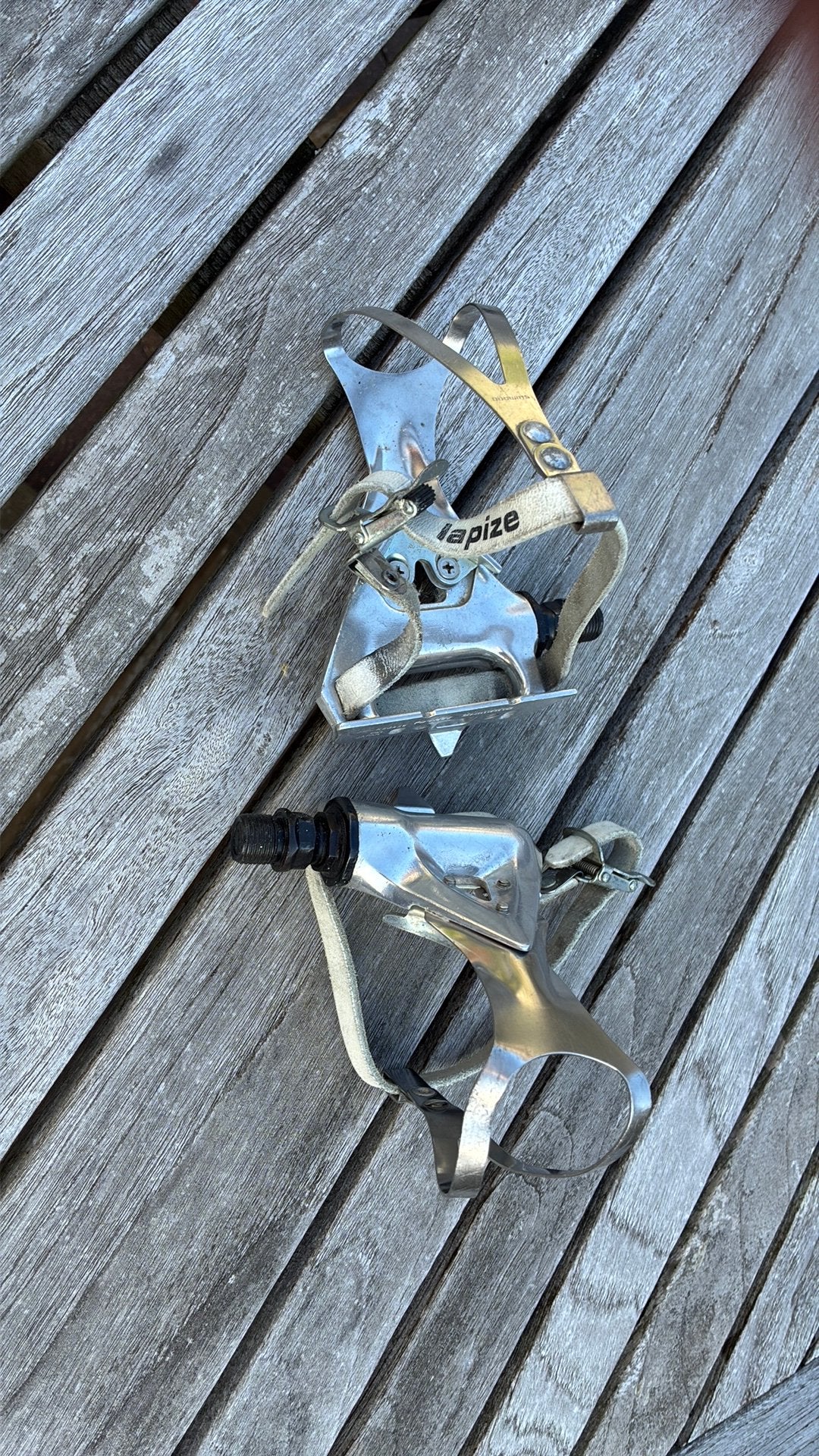 Toeclips vintage, Crankstel of Pedalen, Ophalen of Verzenden, Racefiets, Nieuw