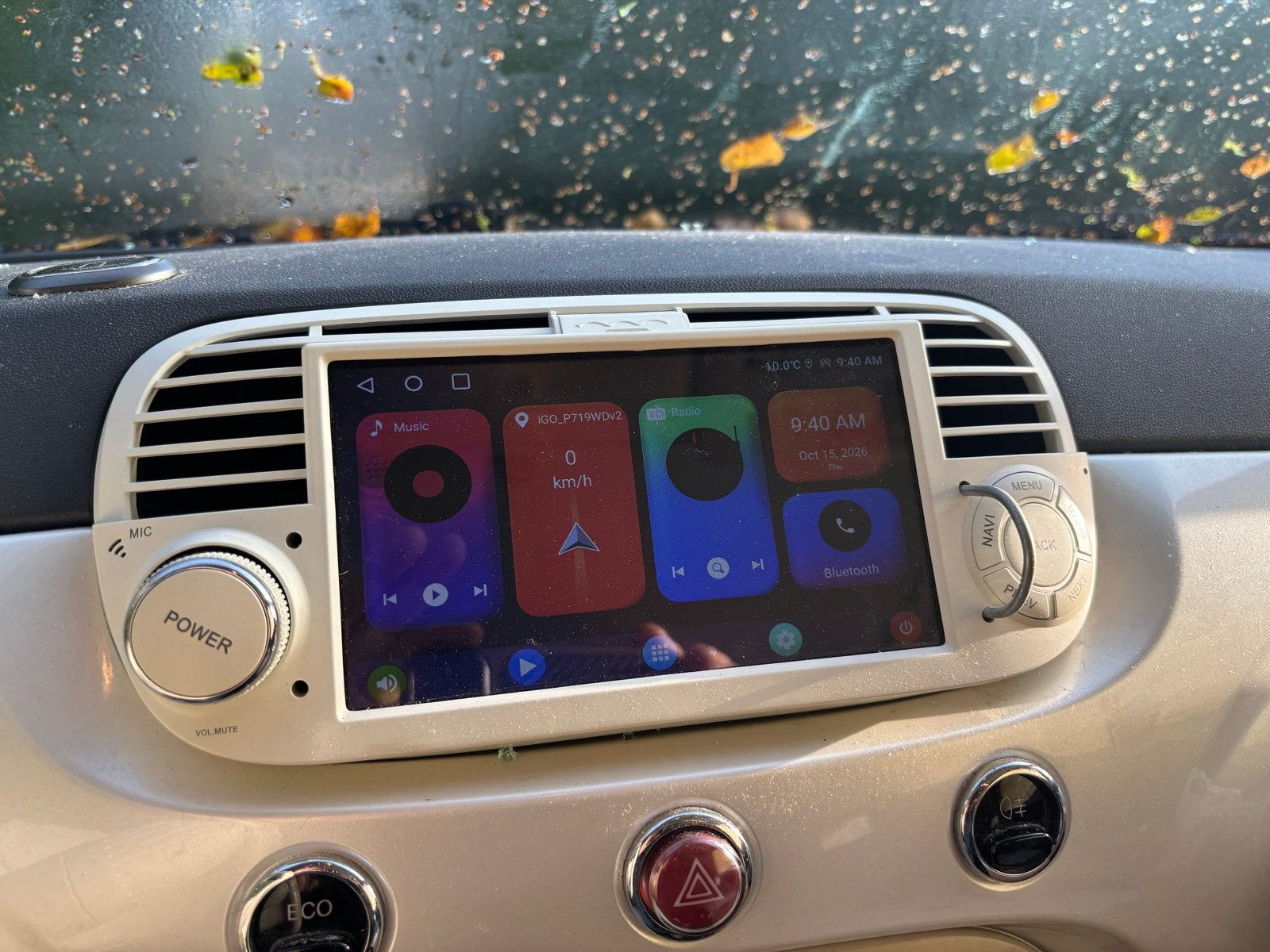 CarPlay Infotainment Systeem voor Fiat 500, Auto diversen, Ophalen of Verzenden, Zo goed als nieuw