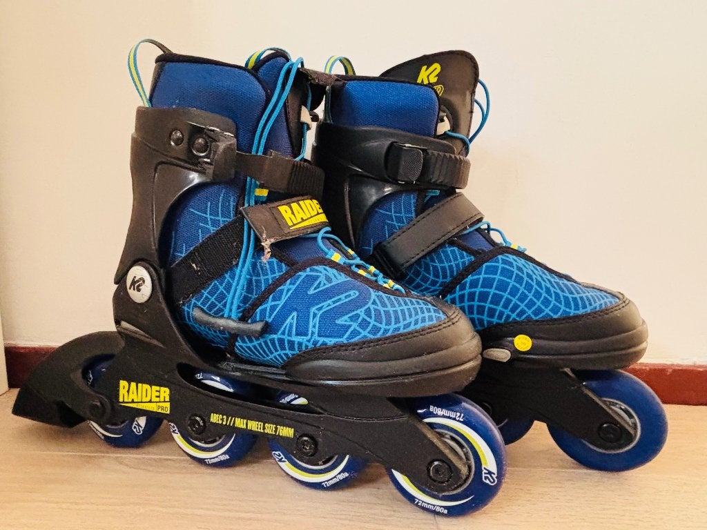 K2 Raider Pro inline skates  32-37, K2, Kinderen, Ophalen of Verzenden, Zo goed als nieuw
