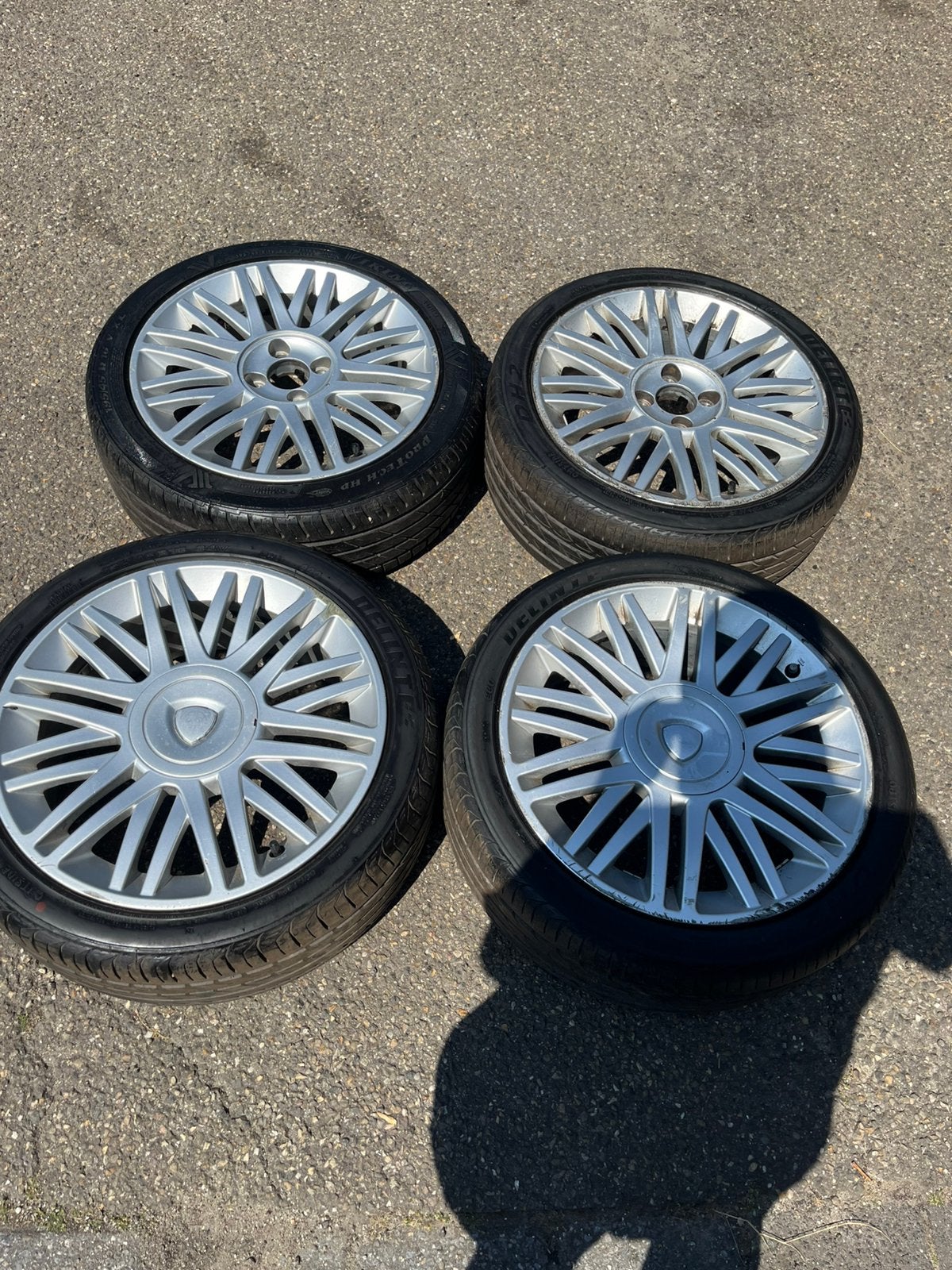 originele 16 inch Fiat/Lancia velgen met banden, Ophalen of Verzenden
