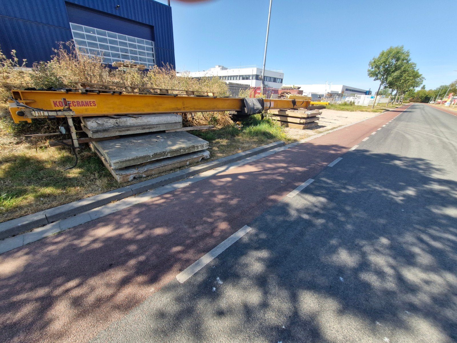 Konecranes 3.2 ton bovenloopkraan met 13.225m overspanning, Zakelijke goederen, Ophalen