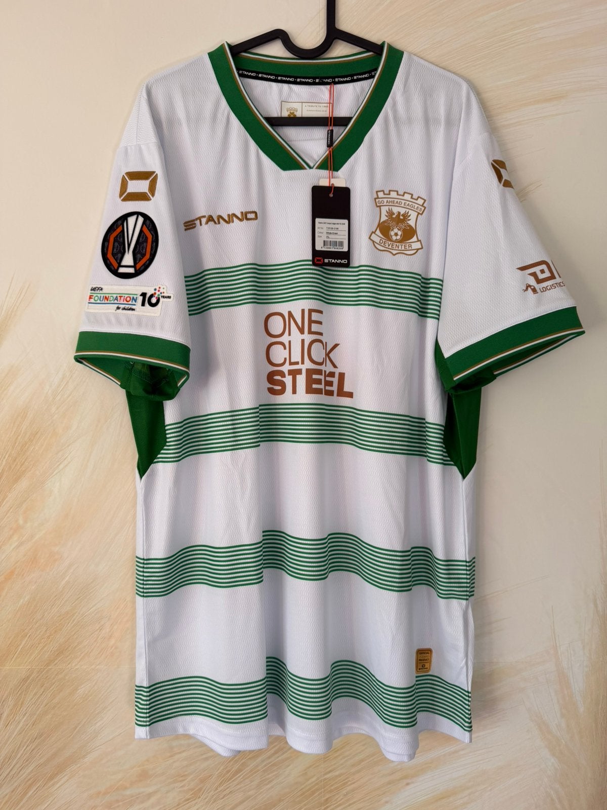 Go ahead eagles europees shirt (maat xl) europa league, Maat XL, Ophalen of Verzenden, Nieuw, Shirt