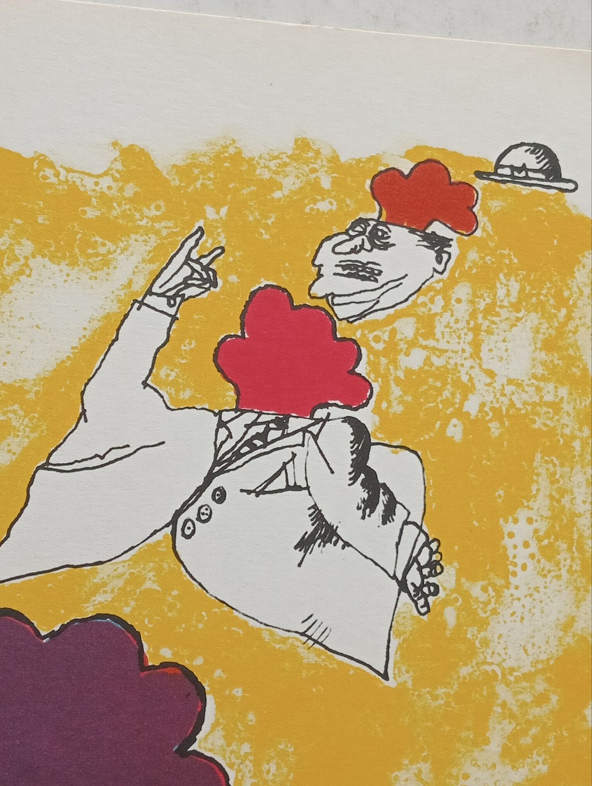 Jack Vanarsky (Argentinië Argentina) lithografie, Antiek en Kunst, Ophalen of Verzenden