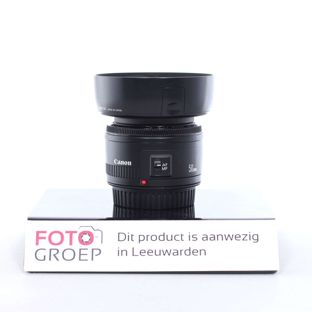 Canon EF 50mm f/1.8 II (OCC-Leeuwarden), Foto-Groep, Luttekepoortstraat 26 3841 AX Harderwijk, Ophalen of Verzenden, Zo goed als nieuw
