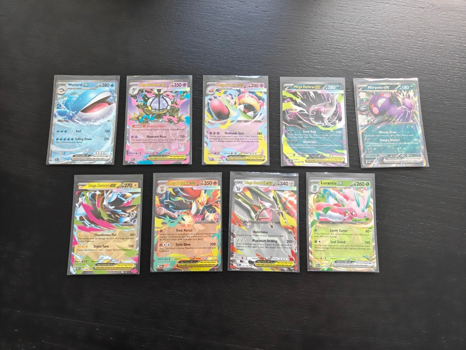 Complete Pokemon Pitch black set in verzamelmap!, Ophalen of Verzenden, Nieuw, Meerdere kaarten