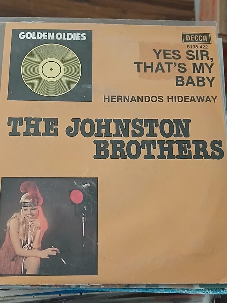 THE JOHNSTON BROTHERS yes sir that's my baby GOLDEN OLDIES, Cd's en Dvd's, Vinyl Singles, Ophalen of Verzenden, Zo goed als nieuw