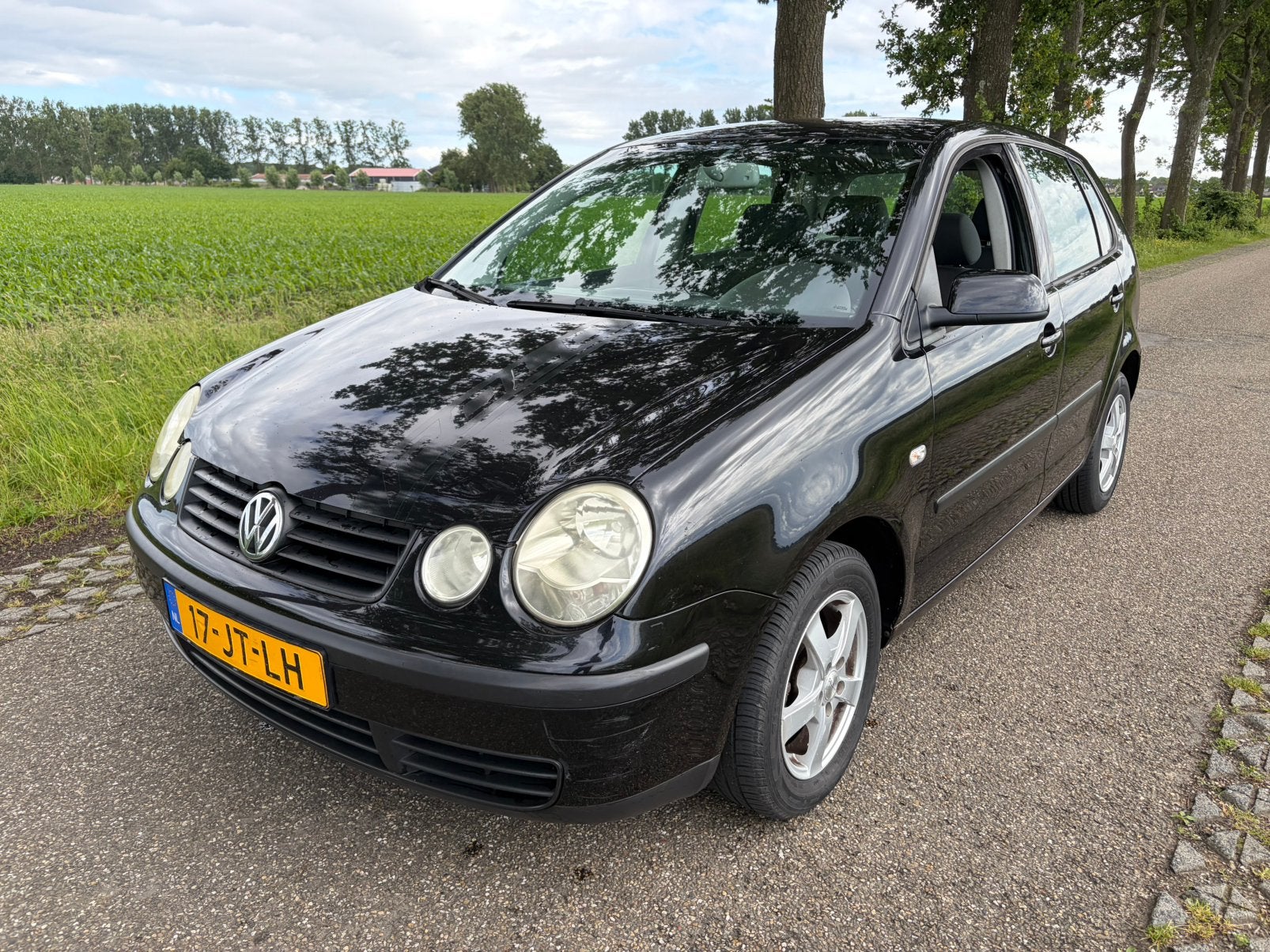 Volkswagen Polo 1.4 55KW Airco elek. Ramen 5drs, Voorwielaandrijving, 15 km/l, 4 cilinders, Zwart