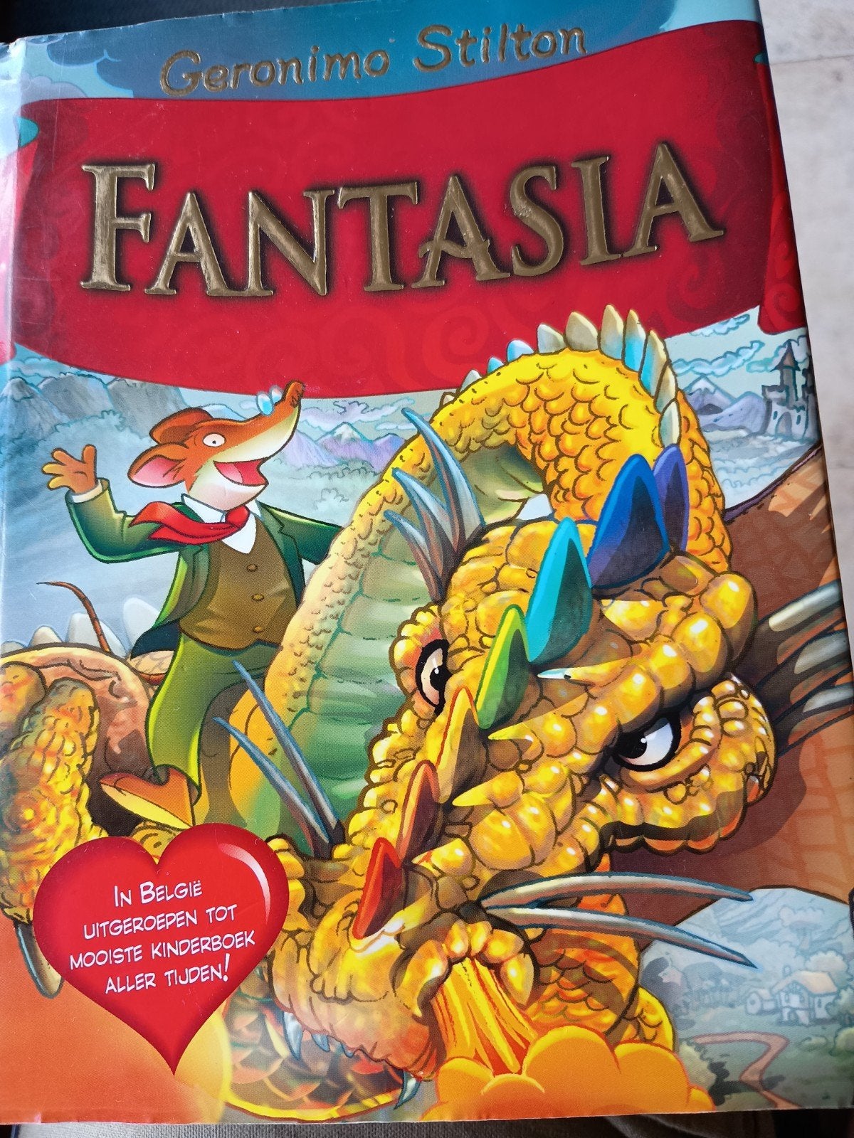 Geronimo Stilton Fantasia - Zo goed als nieuw, Boeken, Ophalen of Verzenden, Zo goed als nieuw, Geronimo Stilton