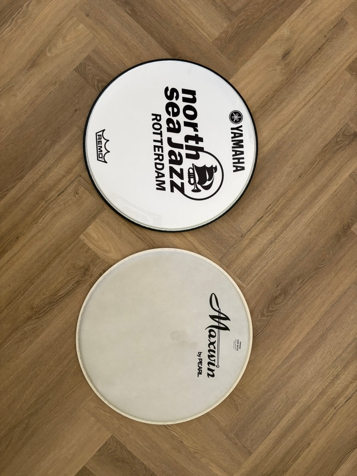20 inch remo vellen North sea jazz en Maxwin, Ophalen of Verzenden, Gebruikt, Overige merken