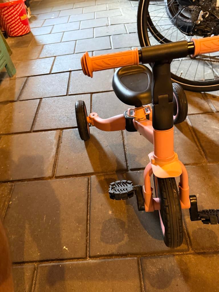Topmark Kaya Rose 4-in-1 driewieler - Zo goed als nieuw, Fietsen en Brommers, Fietsen | Driewielers, Nieuw, Ophalen