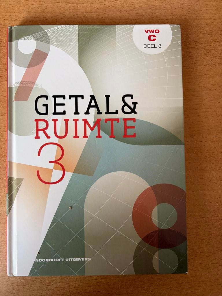 Getal & Ruimte VWO C Deel 3 - Wiskunde boek, Boeken, Schoolboeken, Ophalen of Verzenden, Gelezen, VWO, Wiskunde A