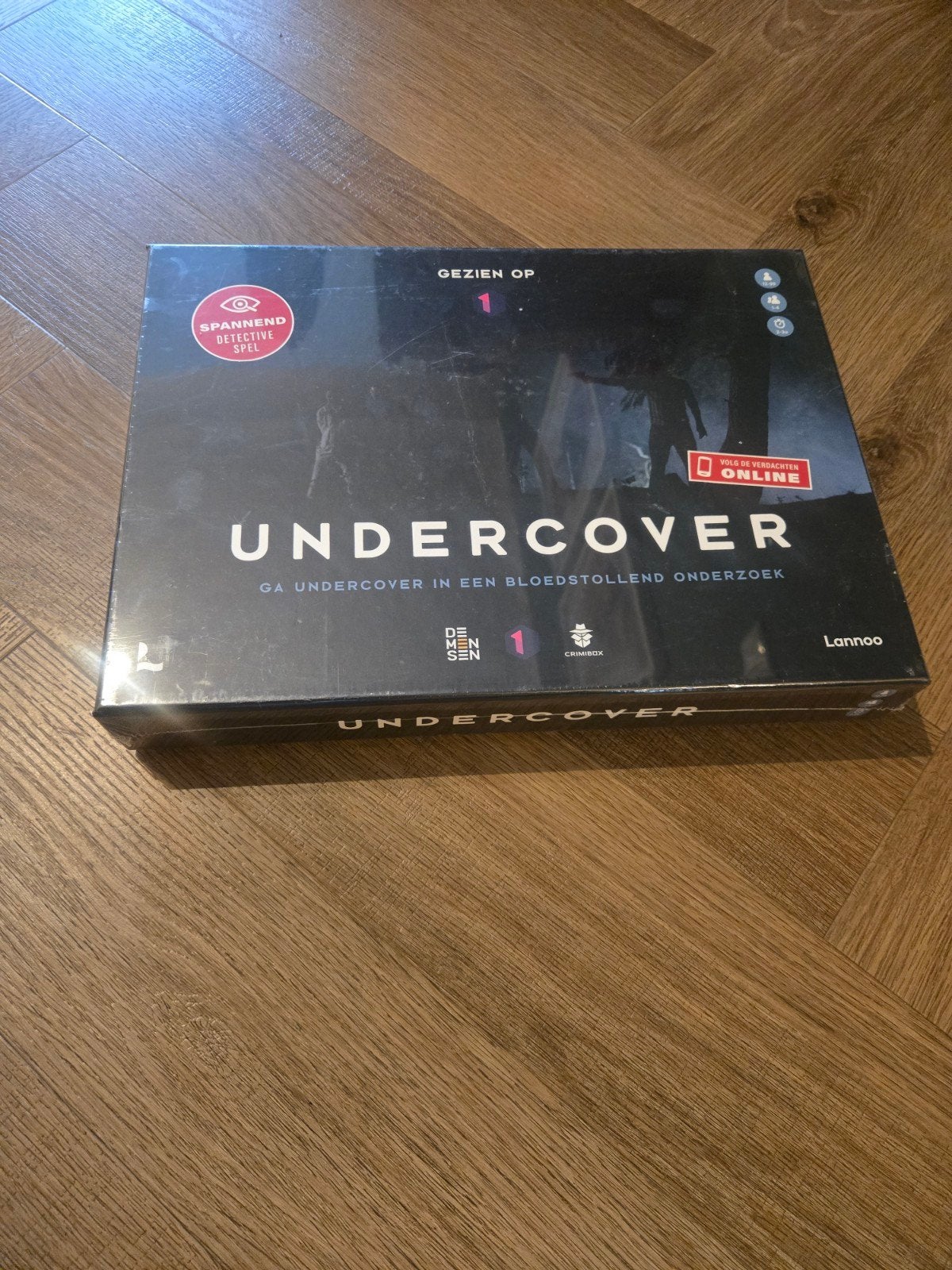 Undercover Detectivespel NIEUW in Folie | Crimibox | Lannoo, Ophalen of Verzenden, Nieuw