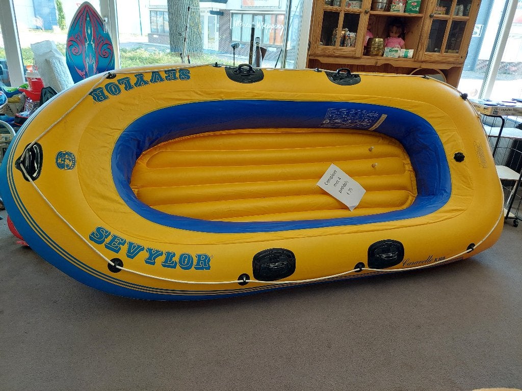 Sevylor K105 - 5 persoons opblaasbare rubberboot, Ophalen, N, N, Zo goed als nieuw
