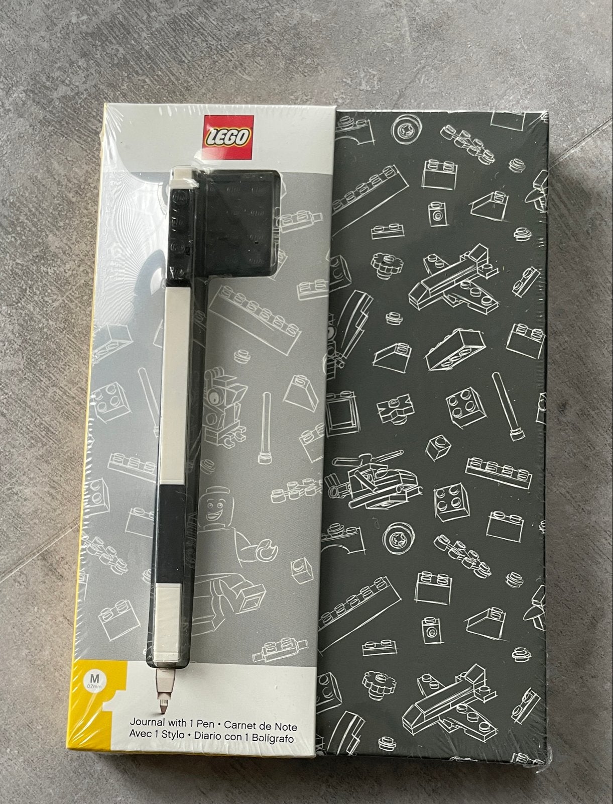 Lego fineliner met een notitieboek nieuw, Ophalen of Verzenden, Nieuw