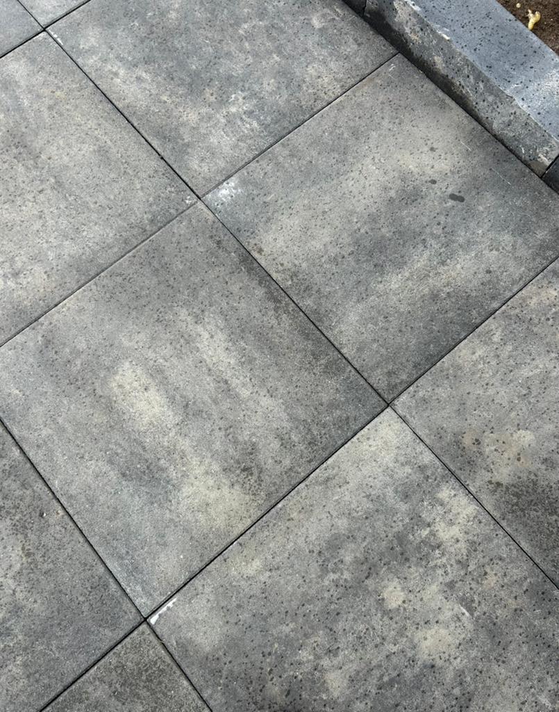 Antraciet tegels, Tuin en Terras, Ophalen, Nieuw, Beton, Terrastegels