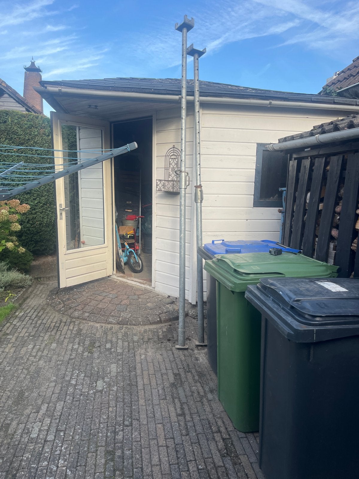 2x Bouwstempels 3 meter hoog, Ophalen, Gebruikt, Overige typen, 2 tot 5 meter