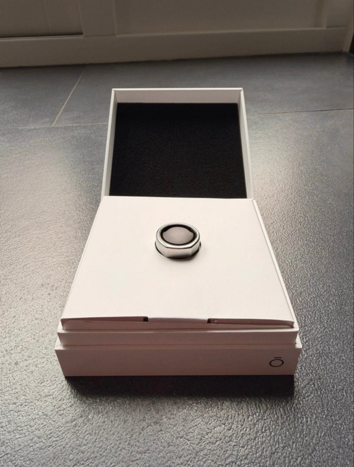Oura Ring Gen 3 Smartring - Zilver, Overige materialen, Ophalen of Verzenden, Zo goed als nieuw, Dame of Heer