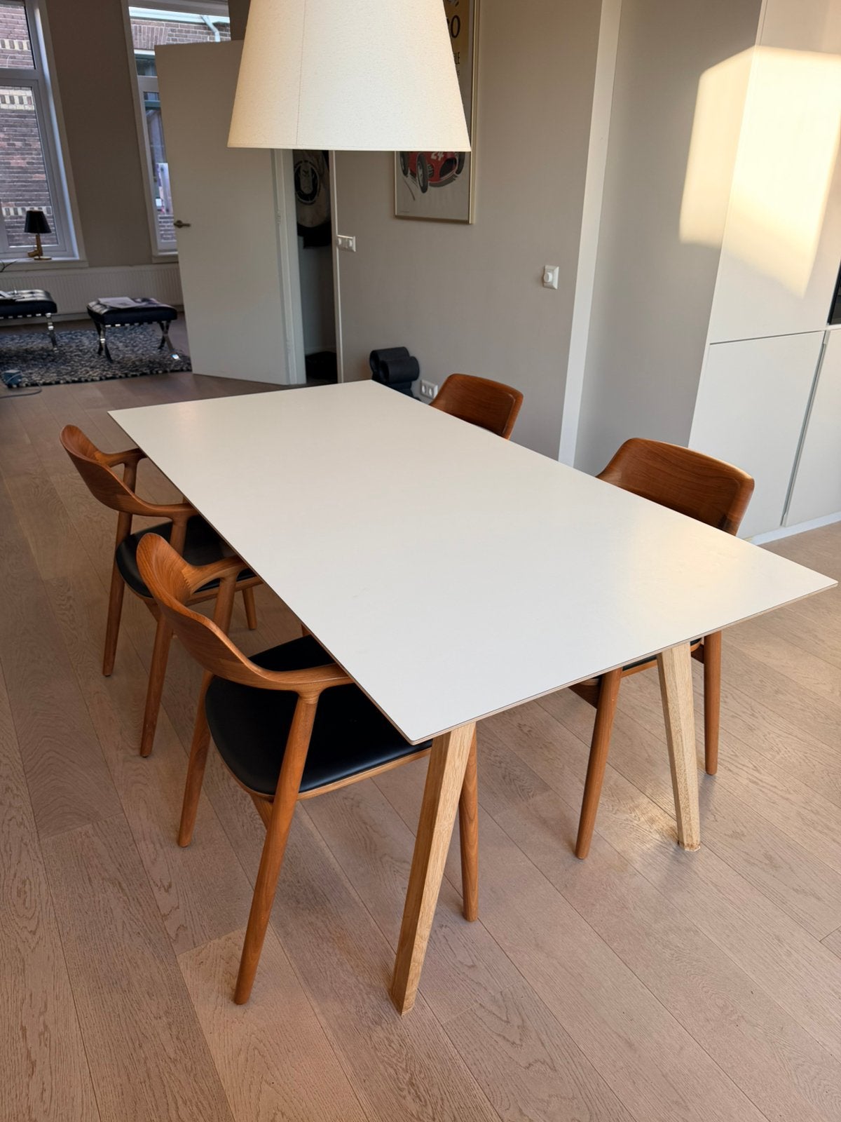 HAY CPH30 eettafel, Ophalen, Scandi, 50 tot 100 cm, Zo goed als nieuw