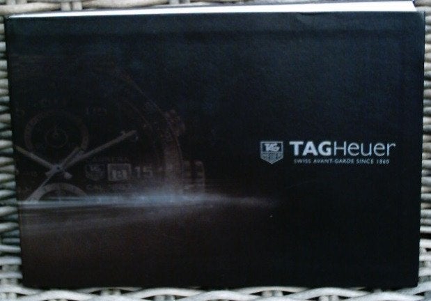 Catalogus polshorloges TagHeuer uit 2013., Ophalen of Verzenden, Zo goed als nieuw
