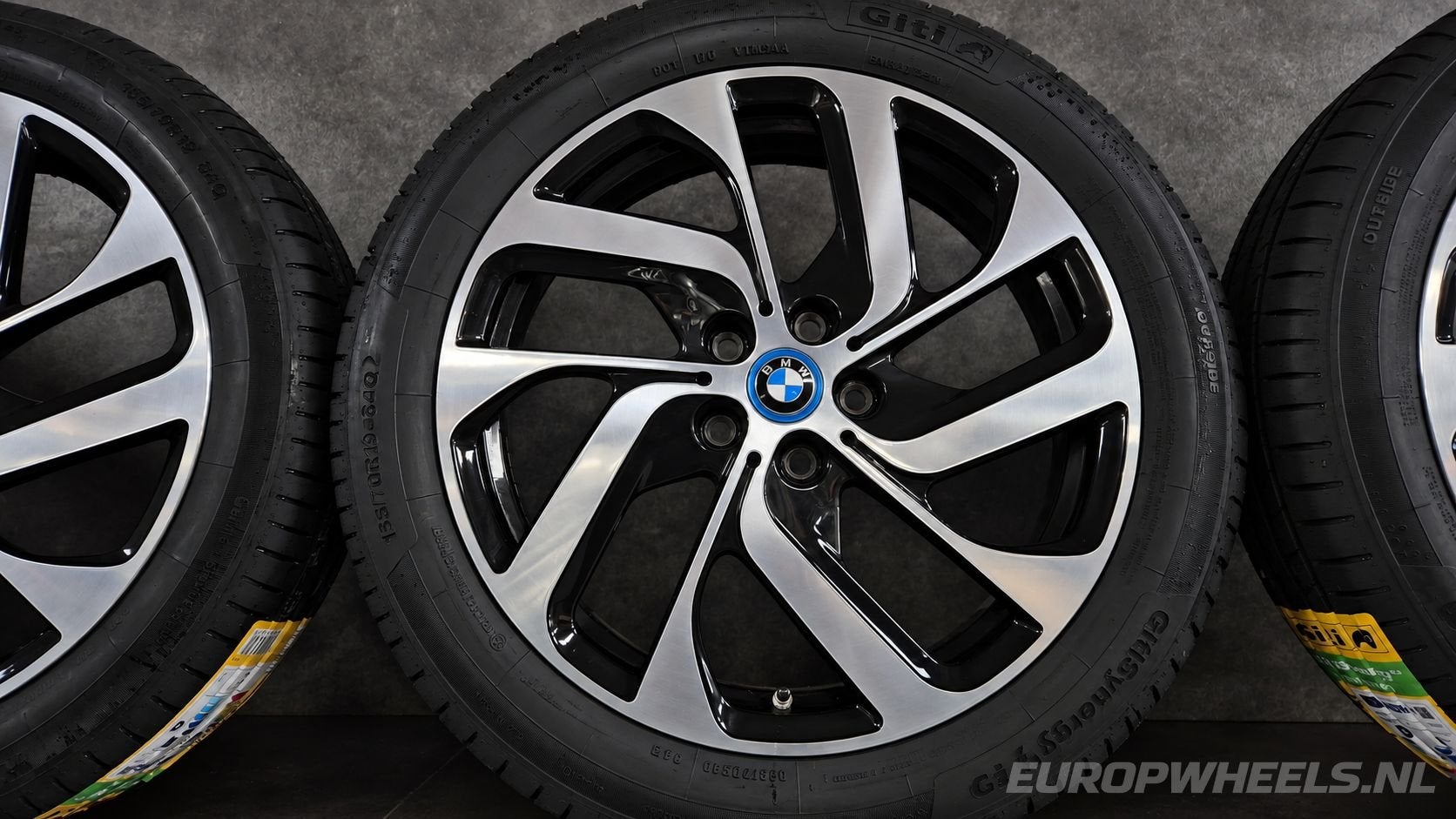 19 inch BMW i3 i3s I01 428 velgen nieuwe zomerbanden, Auto-onderdelen, 19 inch, Gebruikt, 155 mm, -