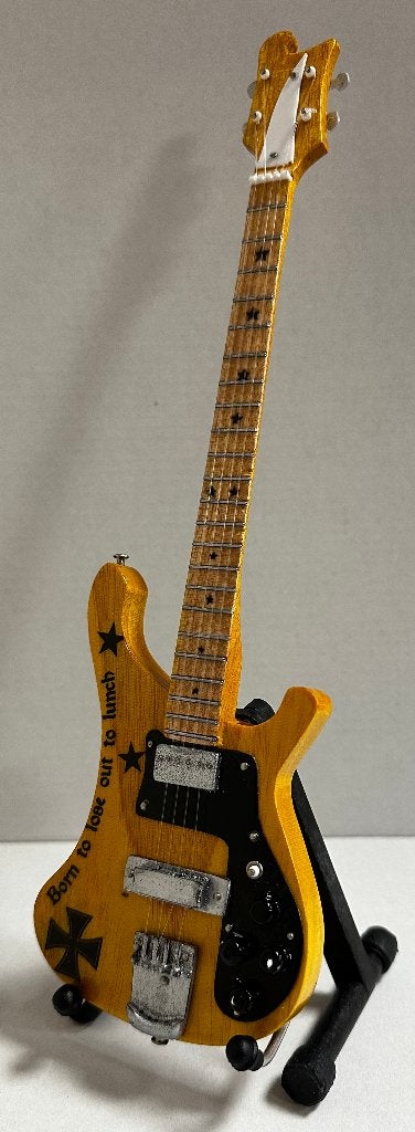 Lemmy Kilmster Motothead miniatuur gitaar 25cm mini guitar, Info@deconoord.nl, Deco Noord, Nieuw, Ophalen of Verzenden