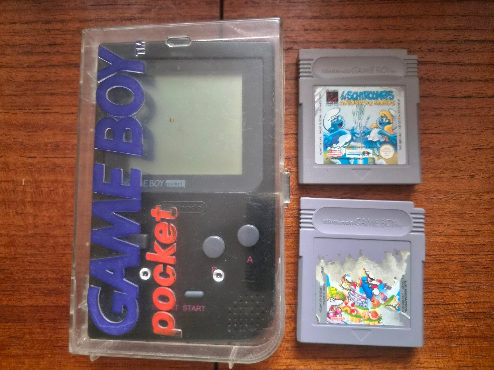 Game Boy Pocket Zwart met 2 Spellen en Case, Ophalen of Verzenden