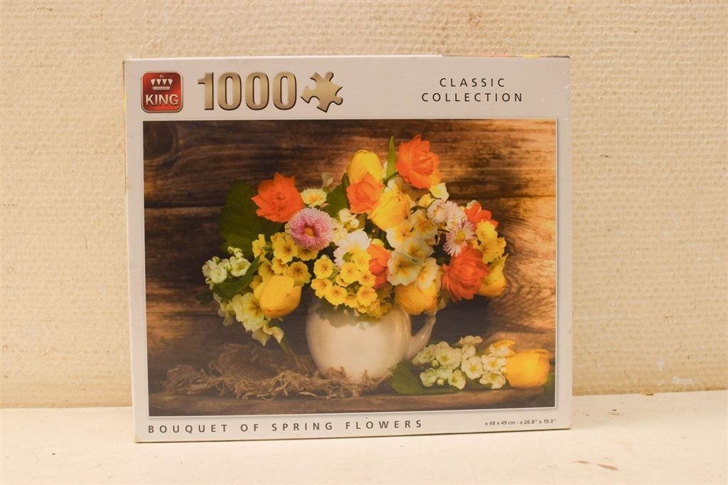 King Legpuzzel 48279, Ophalen of Verzenden, 500 t/m 1500 stukjes, Gebruikt
