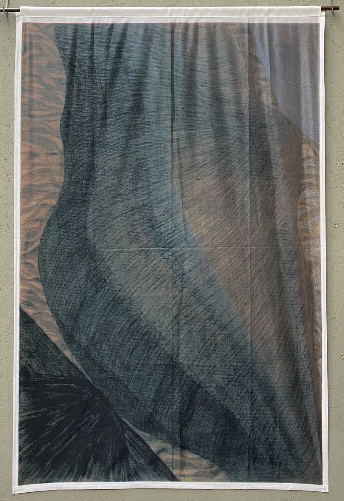 66. Textiele banier, Rob Annema - Groningen 950 jaar, 1990, Ophalen