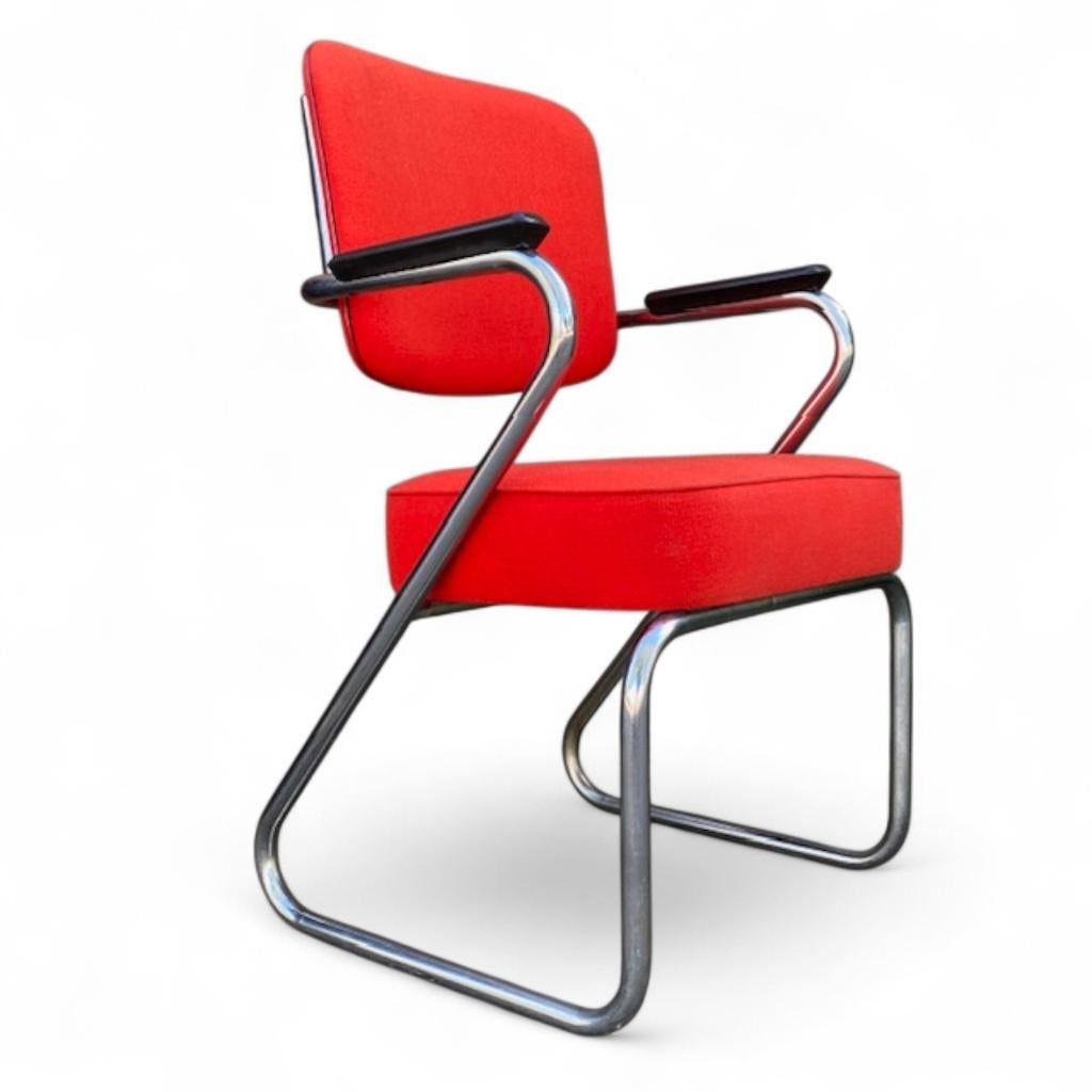 Jaren 50 fauteuil Fana D3, Huis en Inrichting, Fauteuils, Ophalen, Gebruikt, Vintage, 75 tot 100 cm