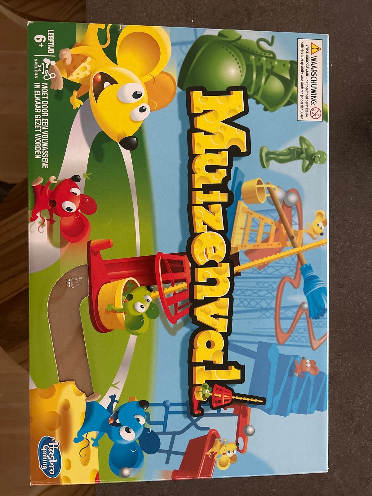 Muizenval bordspel - Hasbro Gaming (mist 1 poppetje), Hobby en Vrije tijd, Drie of vier spelers, Ophalen, Zo goed als nieuw