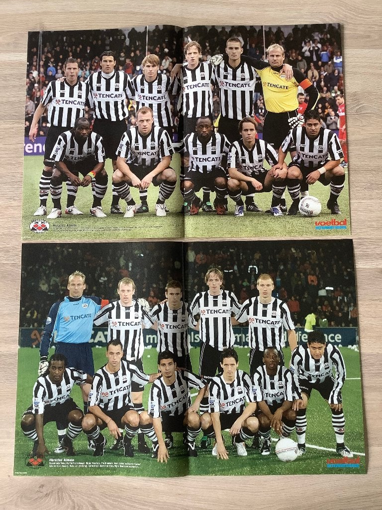Posters Heracles Almelo Jaren 2000, Ophalen of Verzenden, Zo goed als nieuw, Overige binnenlandse clubs, Poster, Plaatje of Sticker