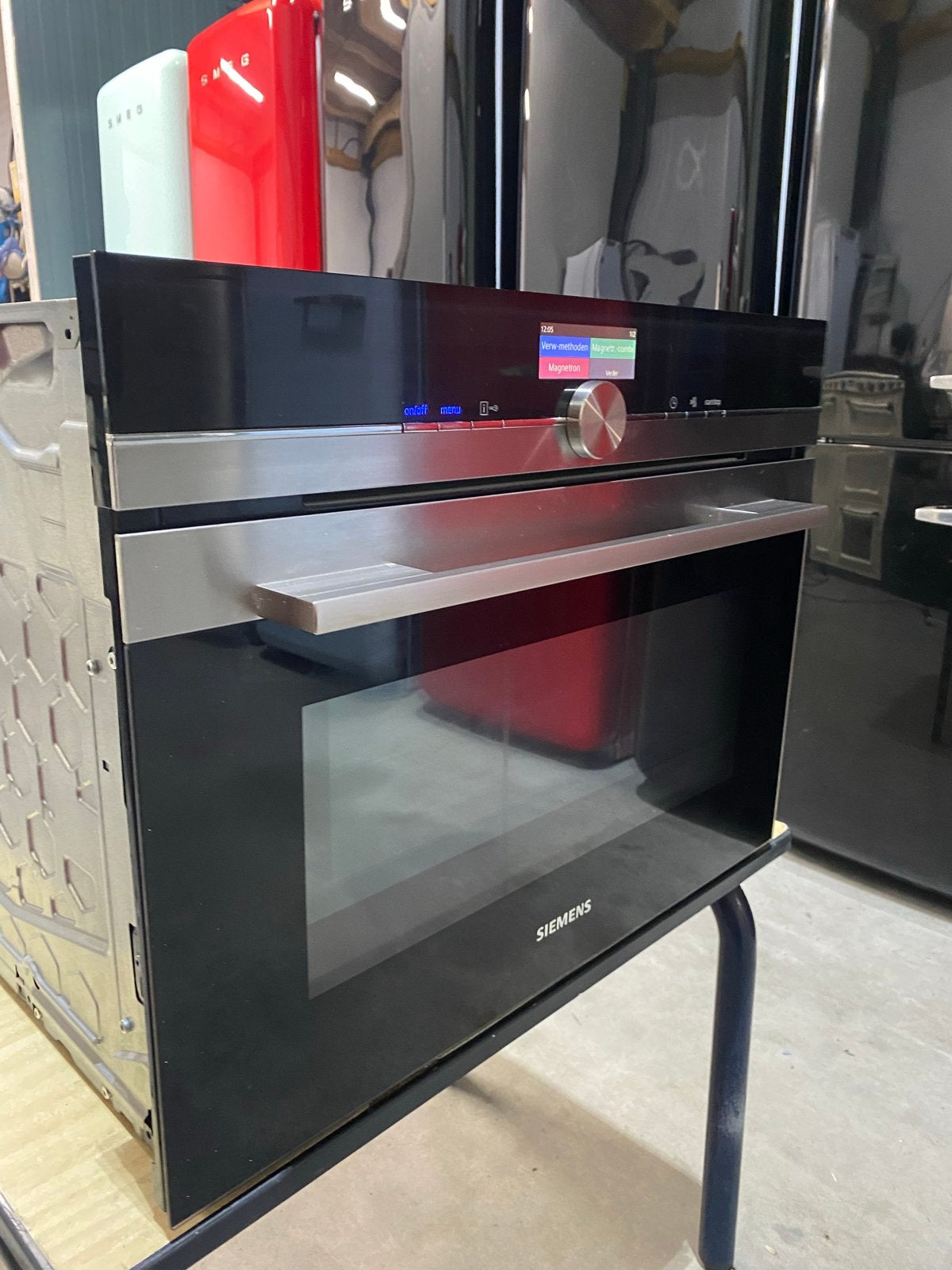 Siemens Inbouw Combi-oven - in hoede staat, 45 tot 50 cm, Bella, Hete lucht, Siemens