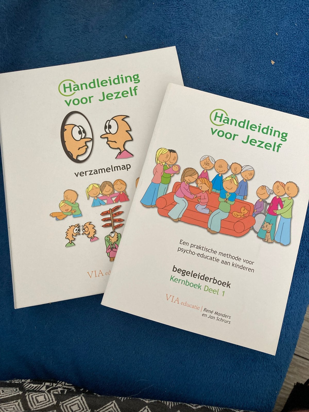 Handleiding voor Jezelf: Kernboek Deel 1 & Verzamelmap, Boeken, Ophalen of Verzenden, Zo goed als nieuw