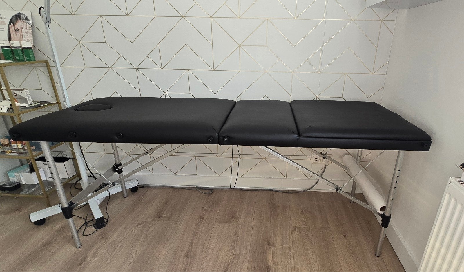 Massagetafel, Ophalen