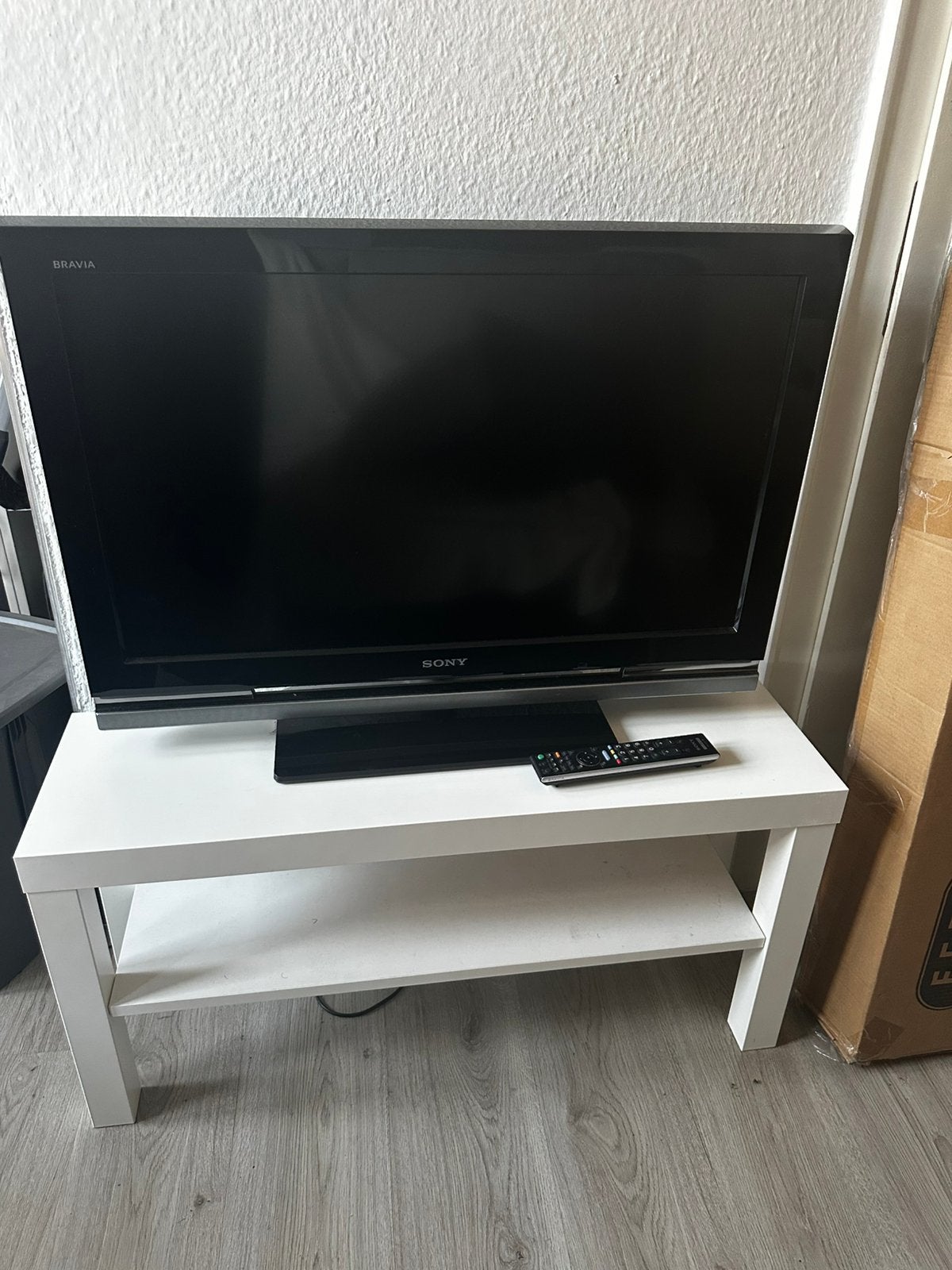 Sony Bravia 32 inch televisie inclusief wit tv-meubel, Audio, Tv en Foto, Televisies, Ophalen, Gebruikt, 50 Hz, LCD