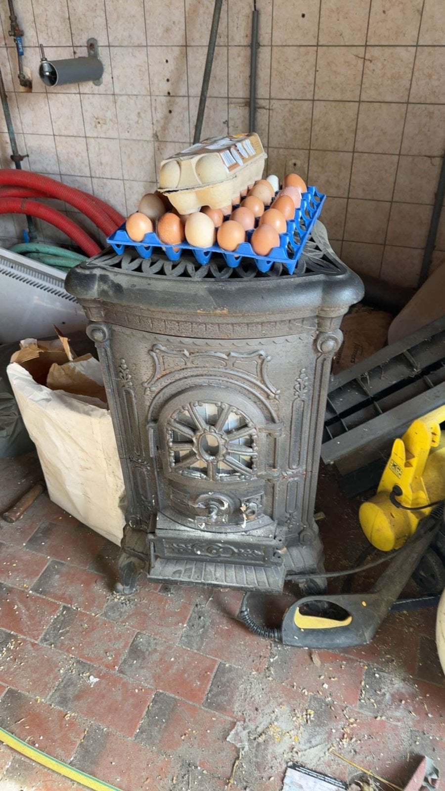 gaskachel, Ophalen, Zo goed als nieuw, Gas, Gaskachel